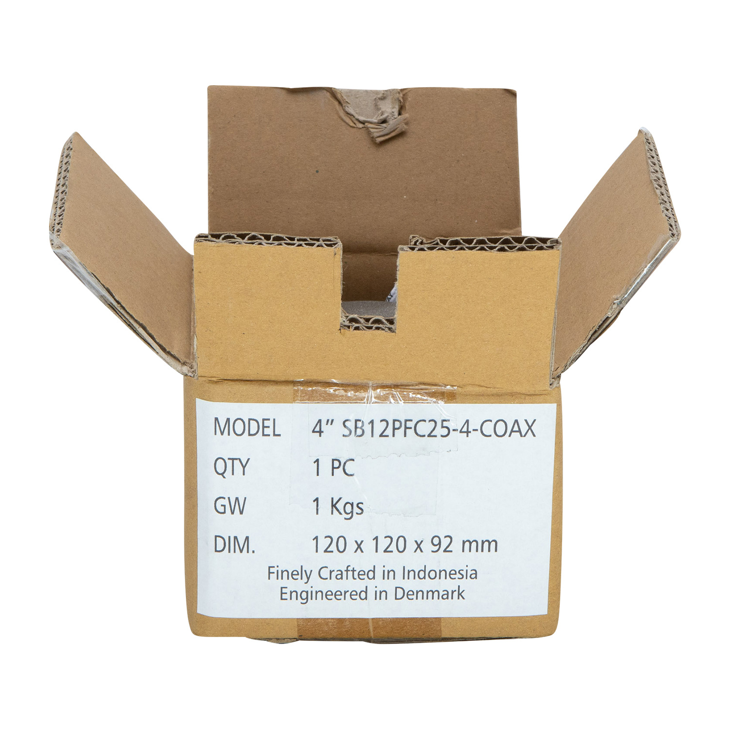 SB12PFC25-4-COAX Coaxial Woofer