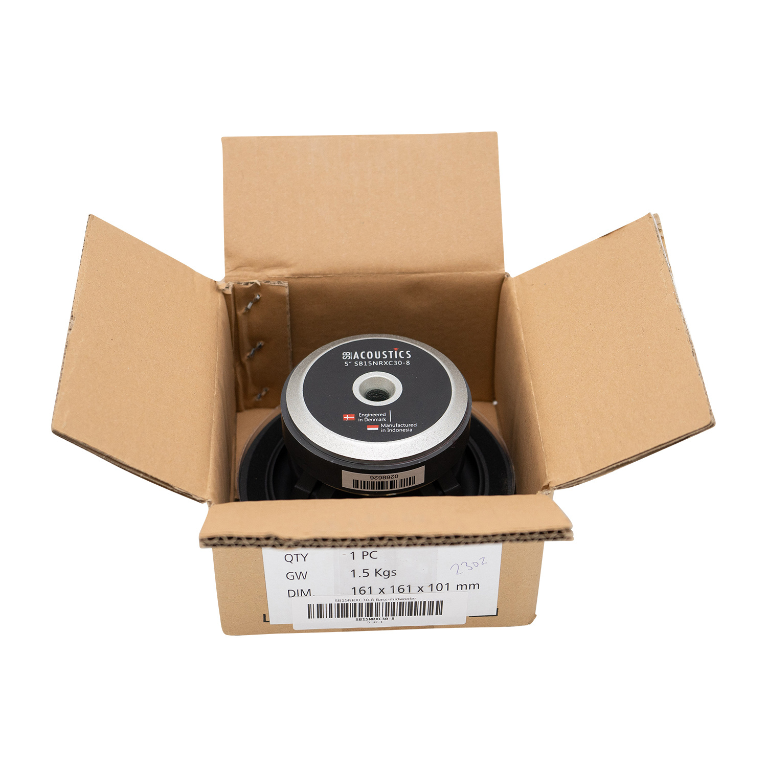 SB15NRXC30-8 5" Midrange Woofer