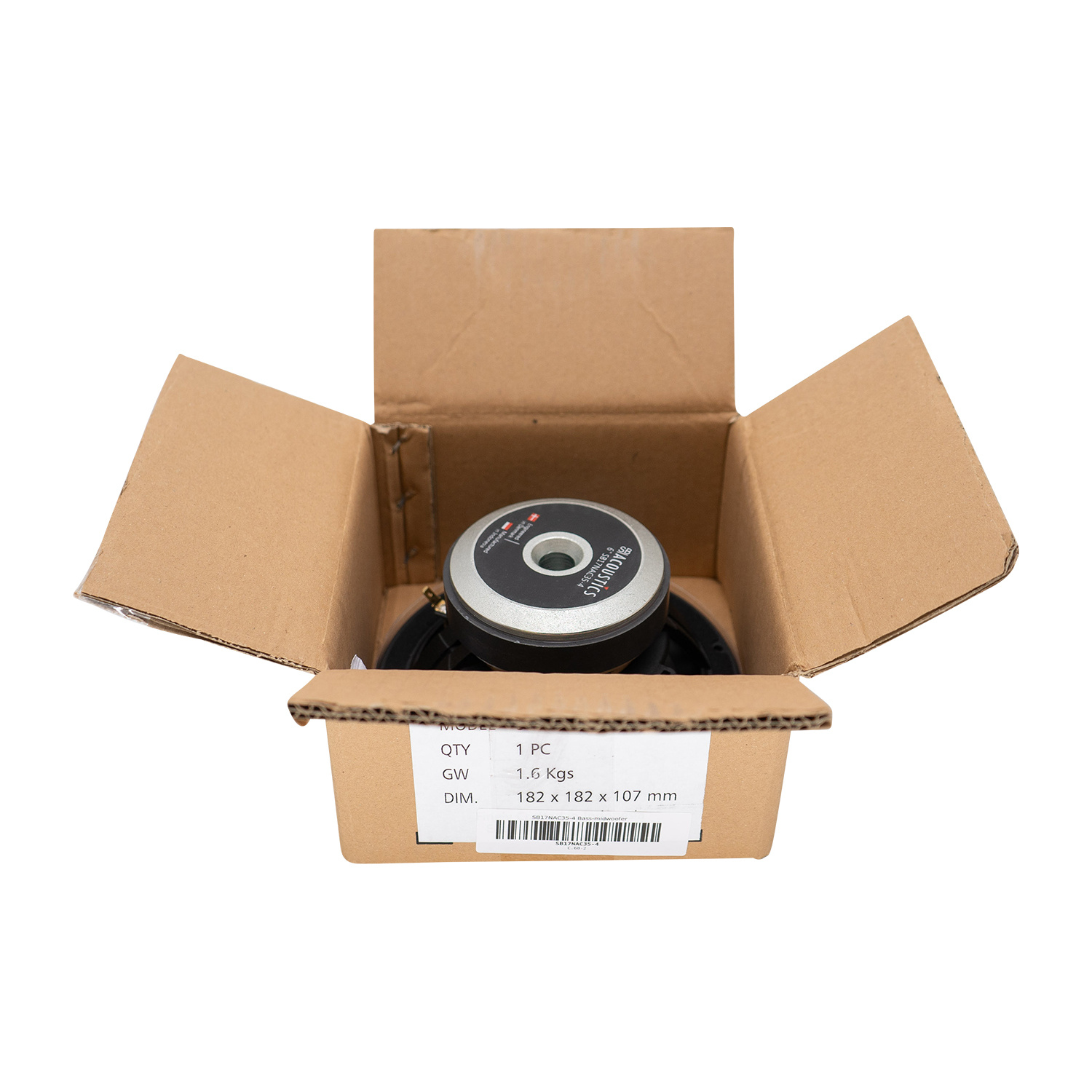 SB17NAC35-4 6'' Aluminum Cone Woofer