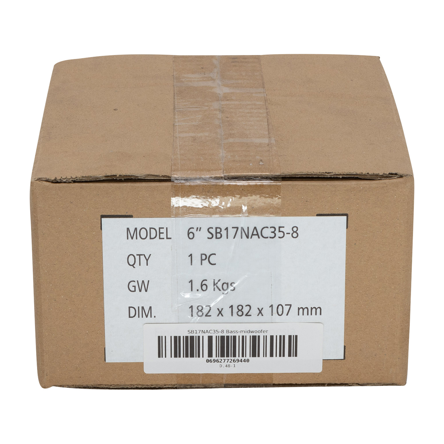 SB17NAC35-8 Bass-midwoofer