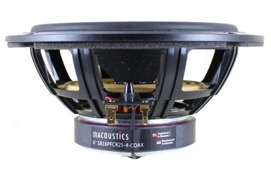 SB16PFCR25-4-COAX Woofer Coassiale