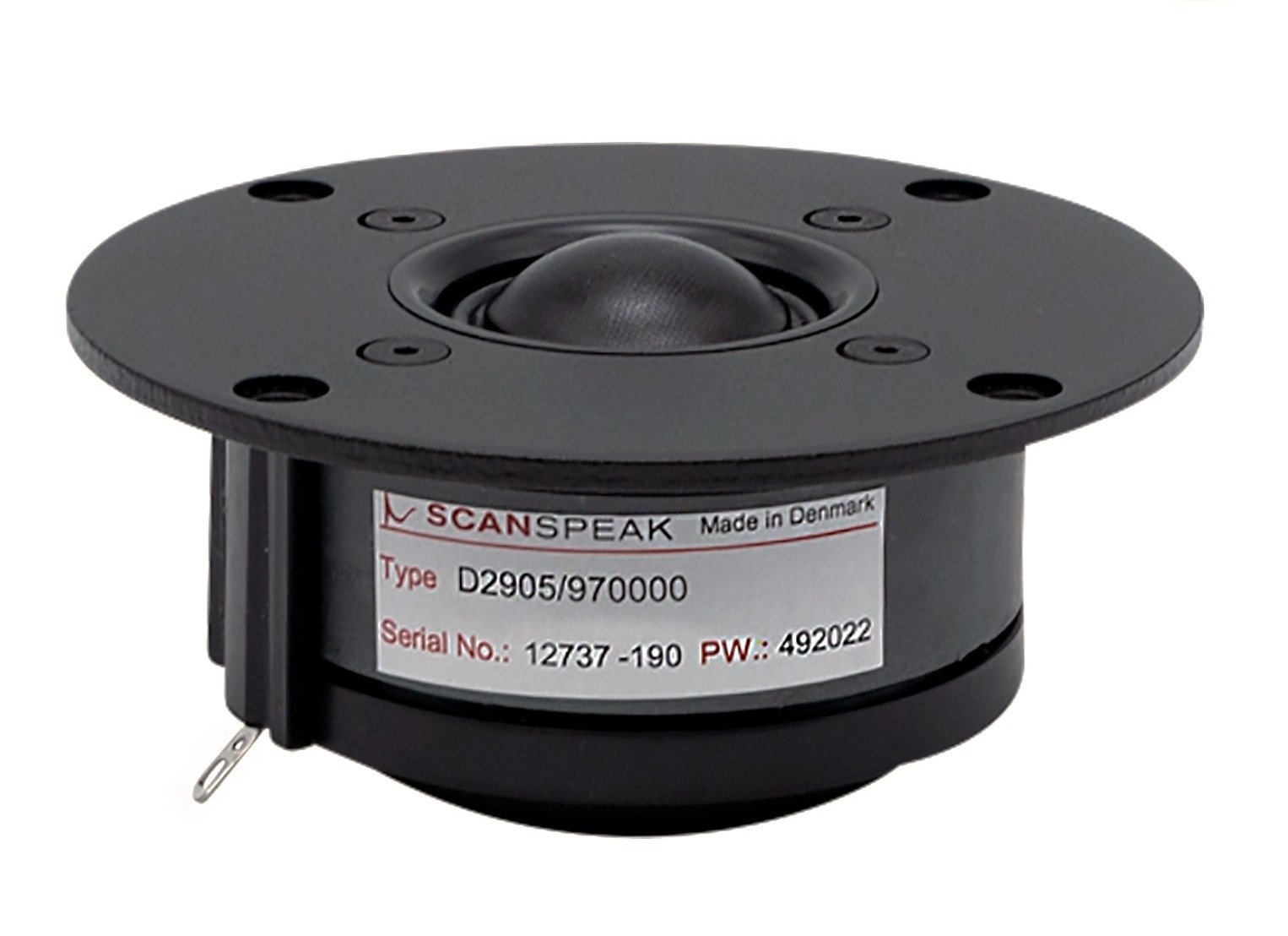 Classic D2905/970000 1” Dome Tweeter 6 Ohms