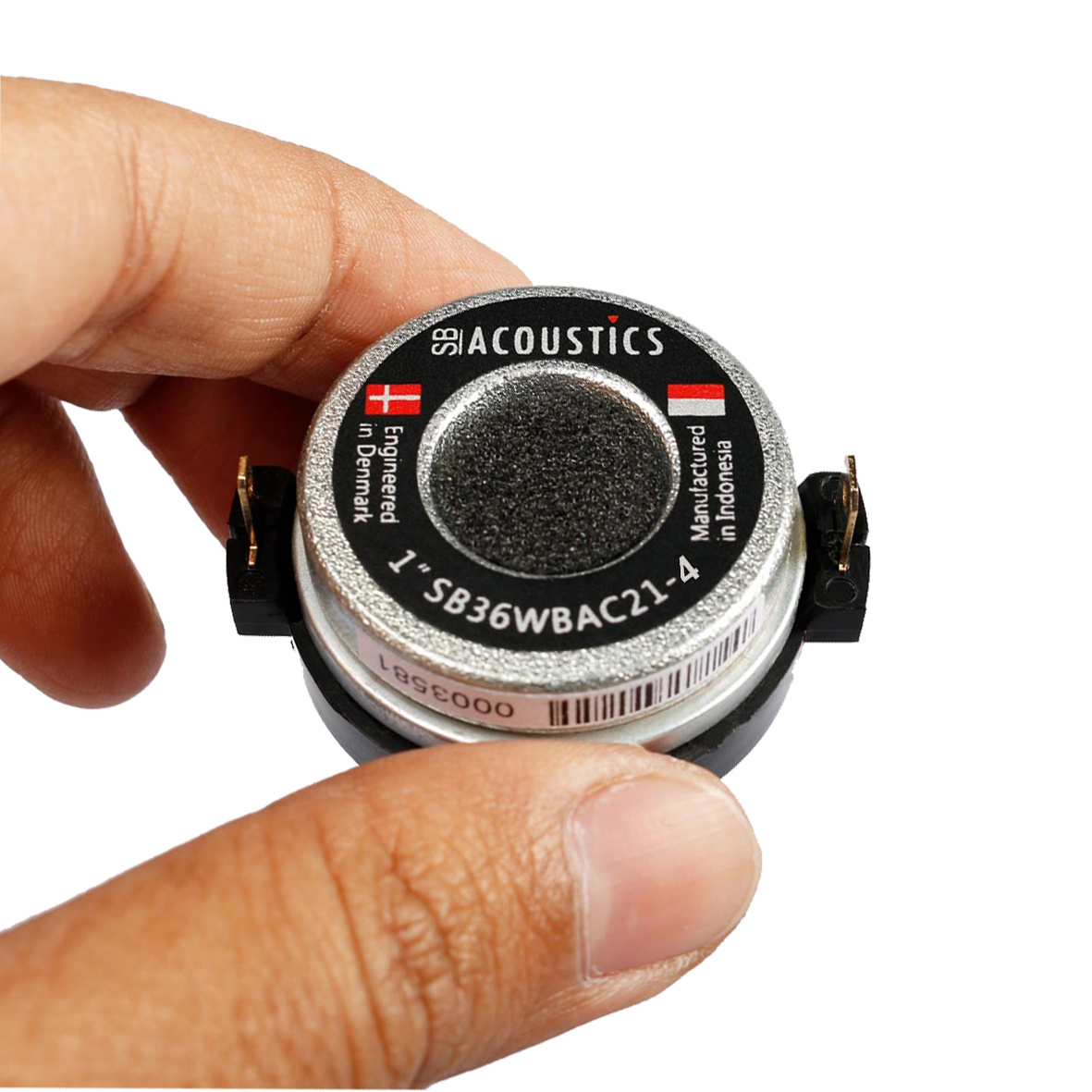 SB36WBAC21-4 1” Aluminum Wide-band Driver 4 Ohm