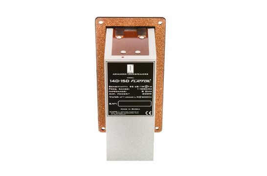 140-15D Flatfoil True Ribbon Tweeter with Amorphous Core