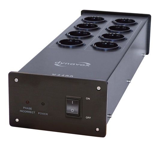 X4100B Schwarz Double Steckdosenleiste für Hifi