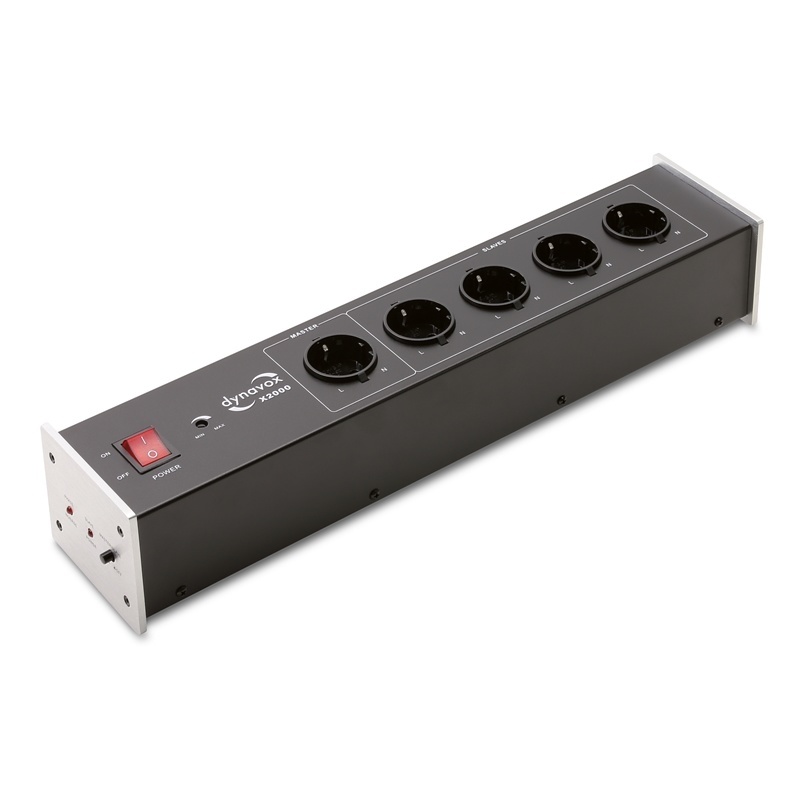 X2000S Black Power Strip for Hifi