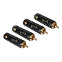 High-End RCA Connector 2-Paar