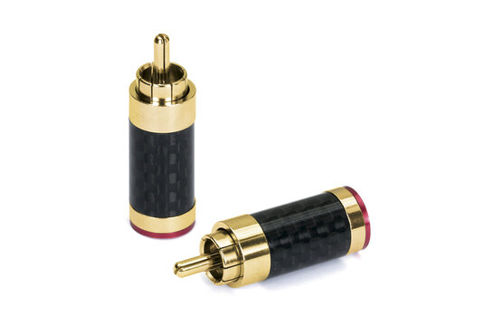 RCA Carbon Connector 2-Pair