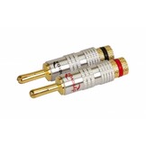 Banana Plug Connector mit Expandable Tip 2-Paar