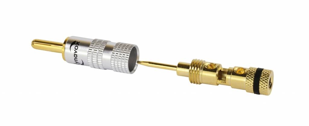 Banana Plug Connector mit Expandable Tip 2-Paar
