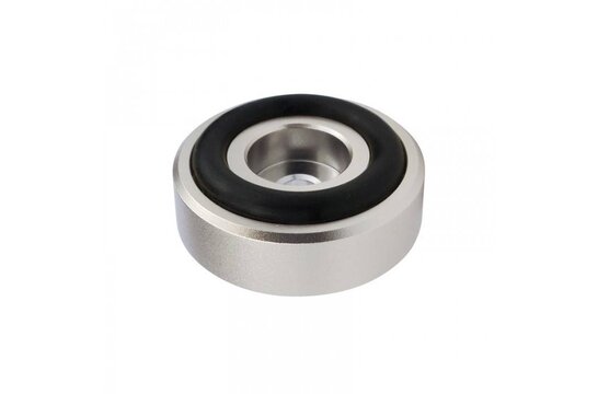 Aluminium Füße Silber 4 Stück