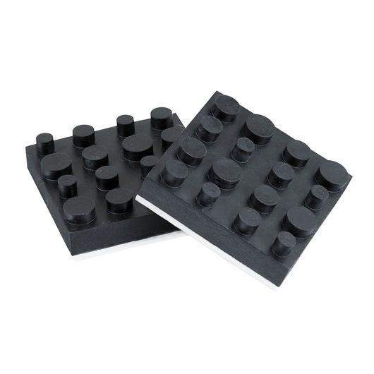 Anti-slip Gummi Füße 4 Stück 40x40mm
