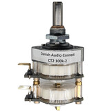 CT2-100k-2 Stereo Audio Attenuator/Volume Control 100k Ohm 2 wafers