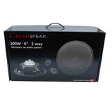 Discovery 2-Way Autoset 6'' Tieftöner & 19mm Ringradiator-Hochtöner