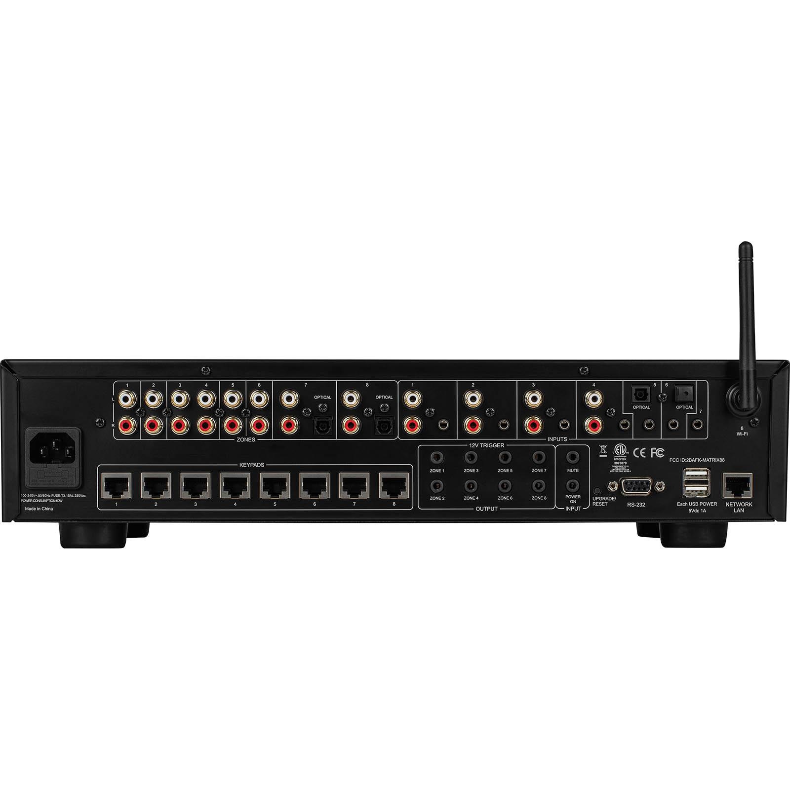 Matrix88 8-Source 8-Zone Audio System