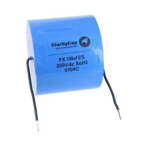 PX100uJ250Vdc | 100 µF | 5% | PX 250V Kondensator