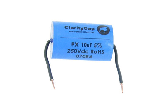 PX10uJ250Vdc | 10 µF | 5% | PX 250V Capacitor