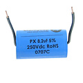 PX8u2J250Vdc | 8,20 µF | 5% | PX 250V Condensator