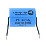 PX15uJ250Vdc | 15 µF | 5% | PX 250V Condensatore