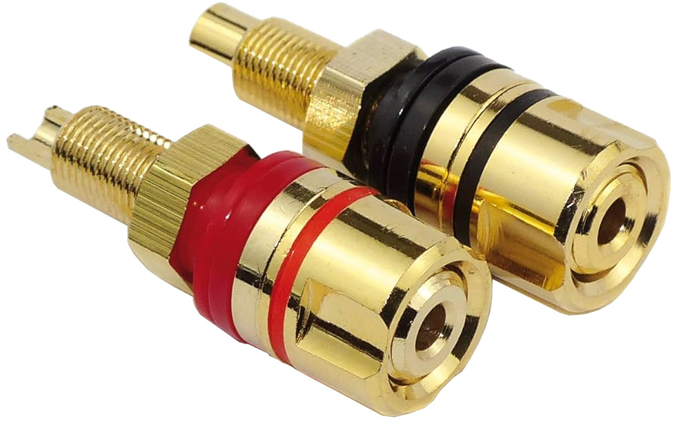 Binding Post Banana jacks Paar