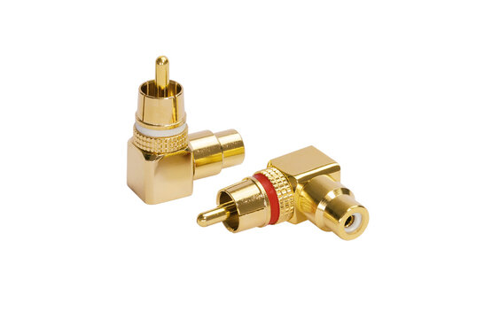 RCA Coupler Gold Pair