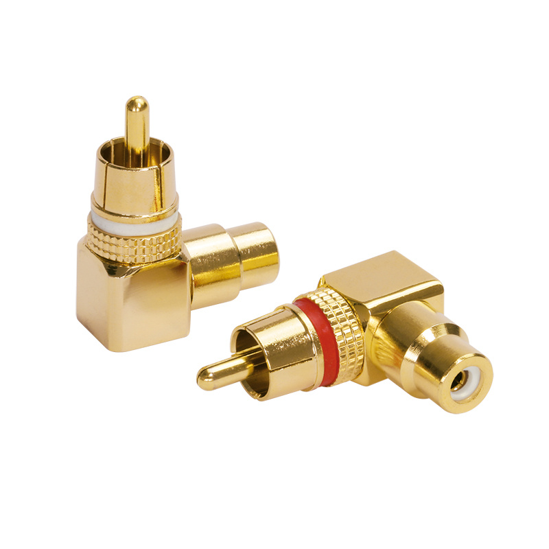 RCA Coupler Gold Pair
