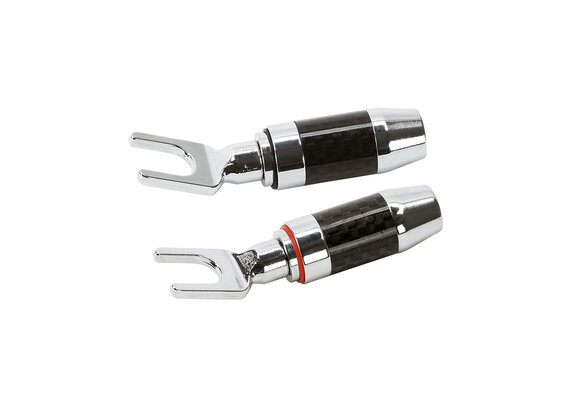Spade Carbon Connector Pair