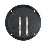 Runder Anschlussbecher | Schraubverbindung | Ø 110 mm