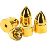 Lautsprecherspitzen Gold 4 Stück
