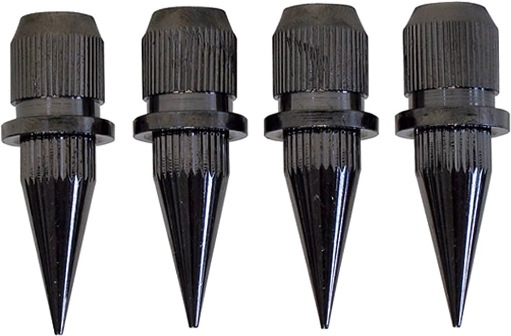 Speaker Spikes Black 4 pcs.
