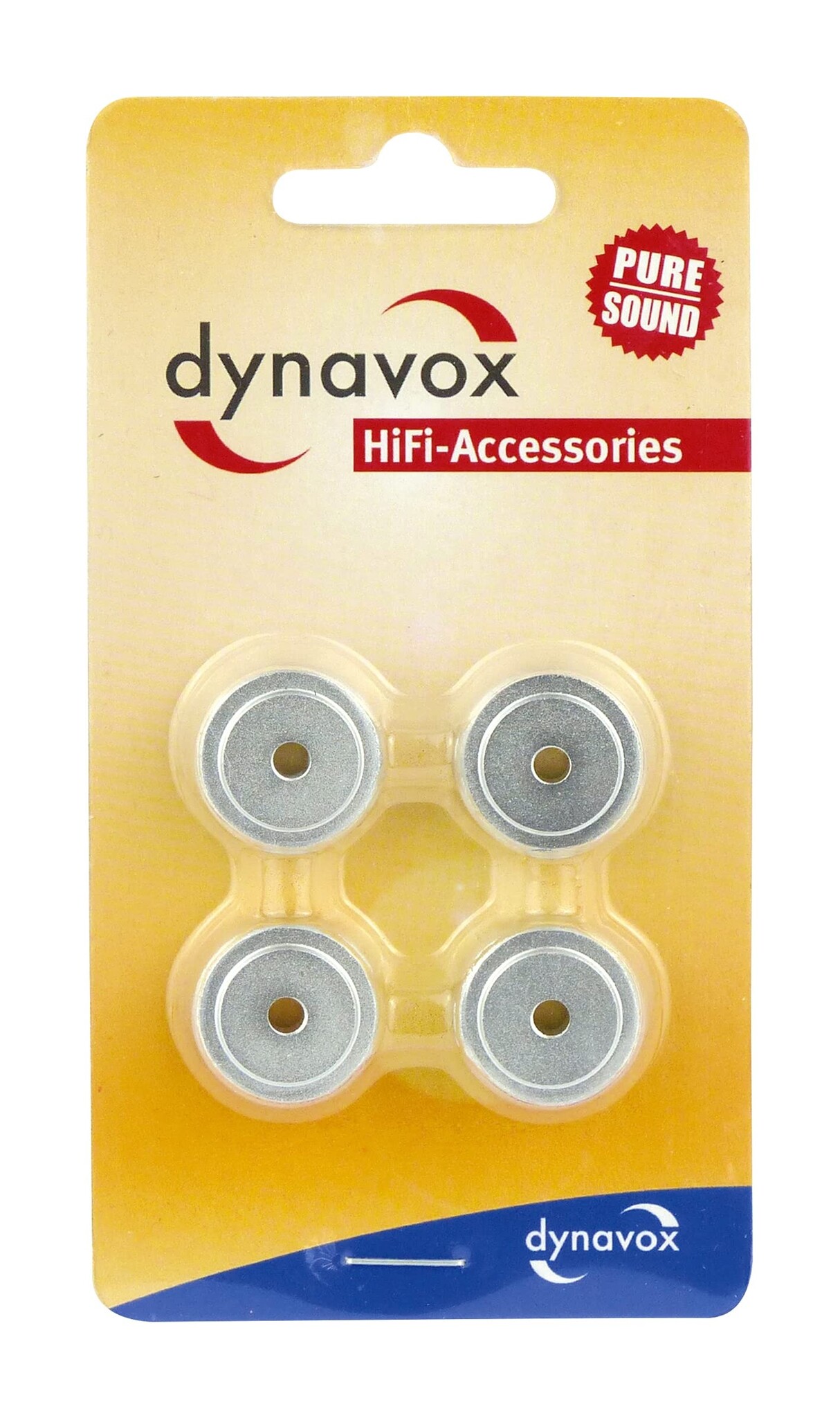 Aluminum Feet Silver 4 pcs.