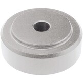 Aluminium Füße Silber 4 Stück