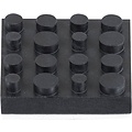 Anti-slip Rubber Feet 4 pcs. 40x40mm