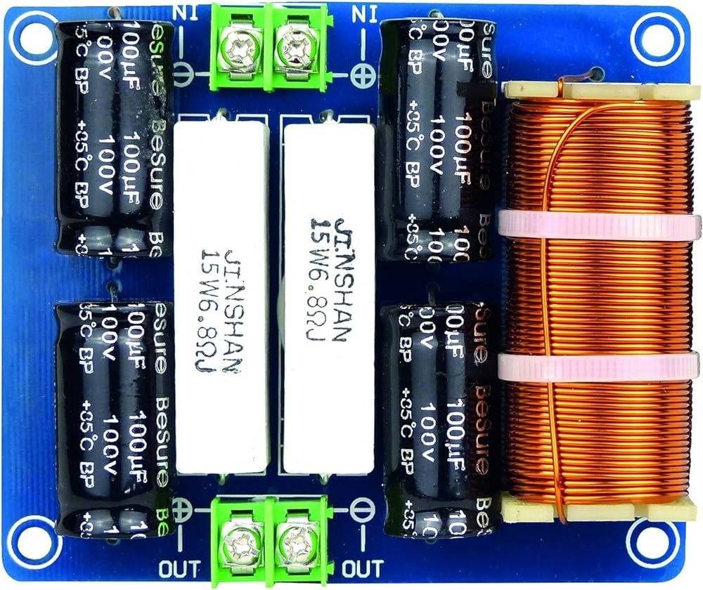 Low Pass Assembled Filter 500 Hz 4/8 Ohm