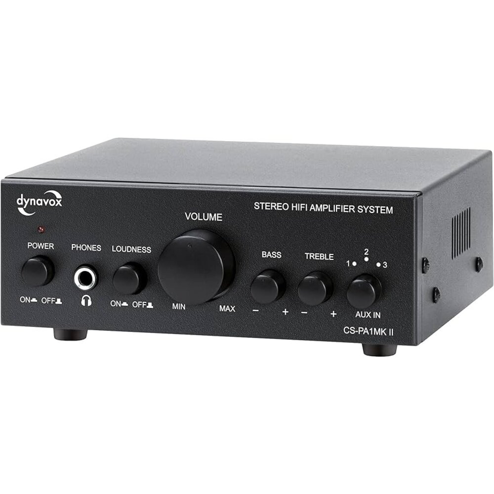 DYNAVOX CS-PA1 MK MN-VERSTÄRKER SCHWARZ DYNAVOX CS-PA1 MK MN-VERSTÄRKER SCHWARZ