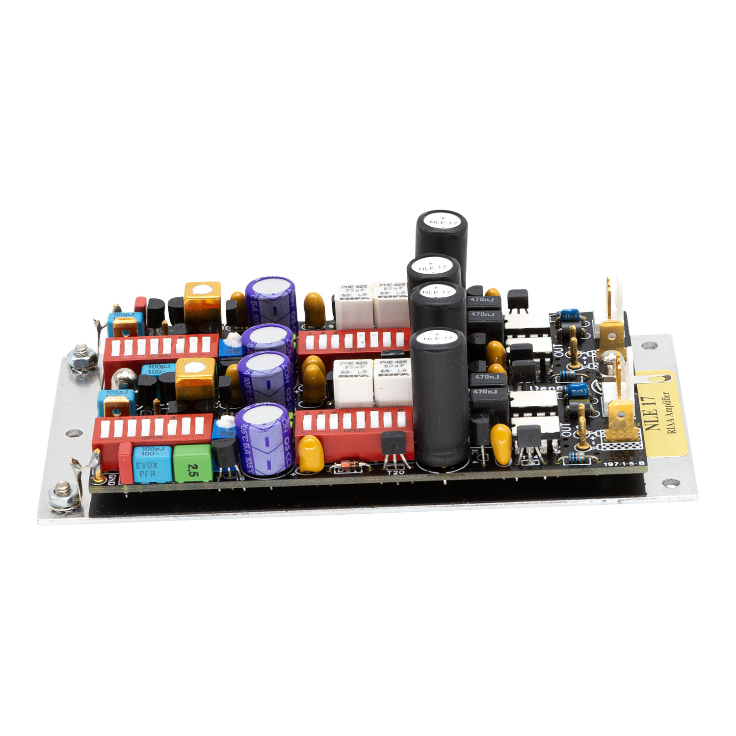 CT100 High-Performance Dual-Channel Phono RIAA Preamplifier