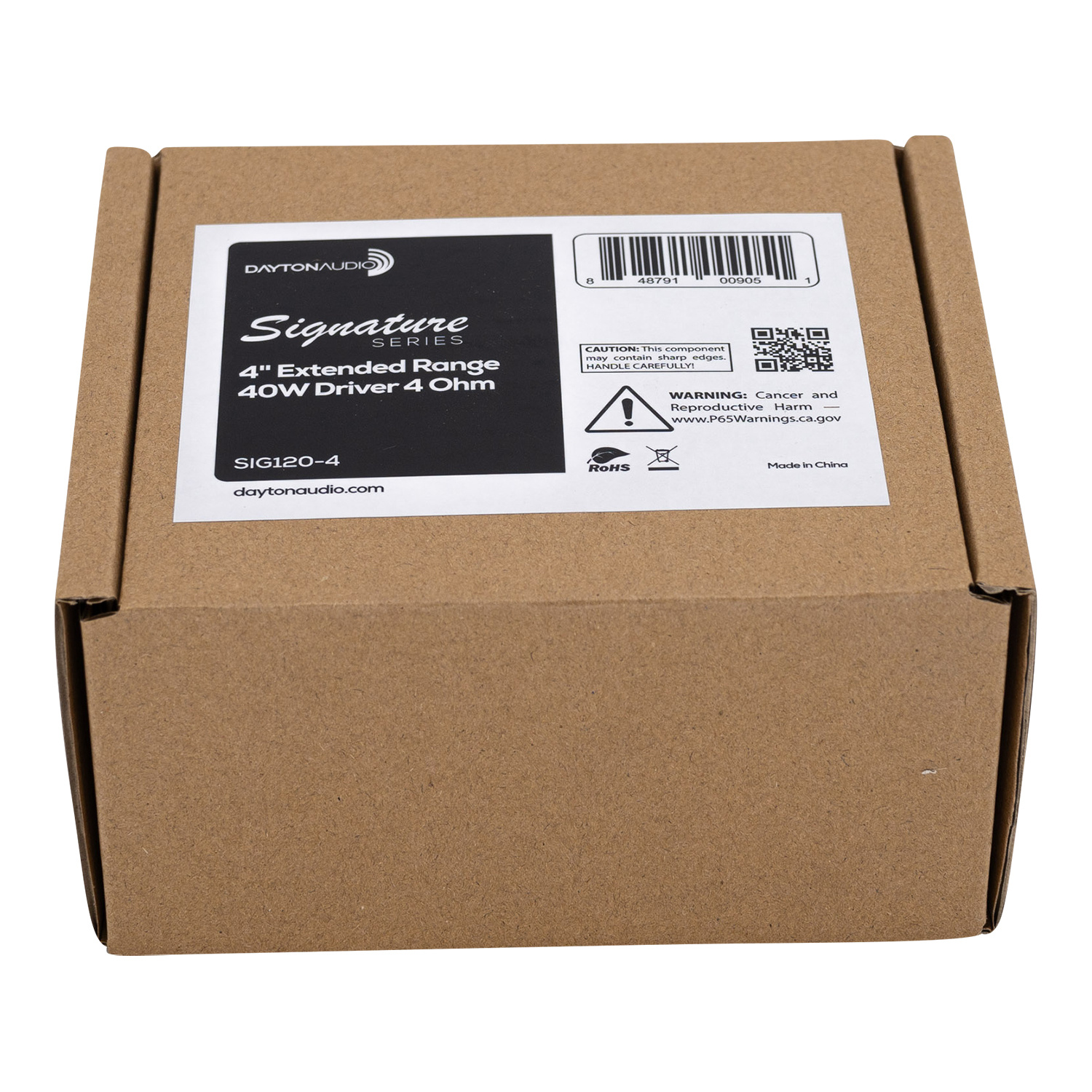 SIG120-4 4” Signature Series Extended Range 4 Ohm