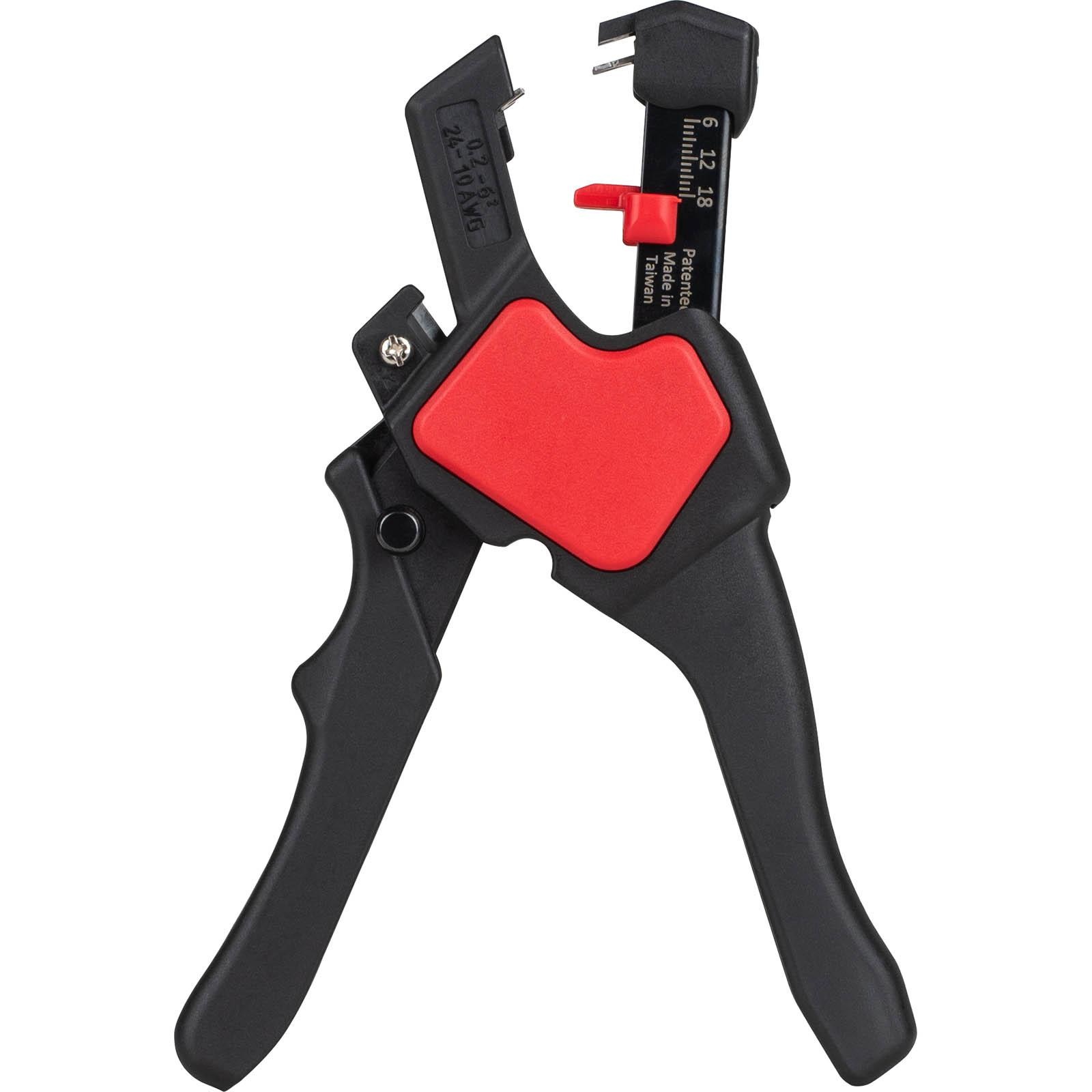 Front Loading Adjustable Automatic Wire Stripper with Wire Cutter