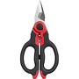 Heavy Duty Electricians Scissors with Built-in Crimper and Belt Clip