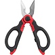 Heavy Duty Electricians Scissors with Built-in Crimper and Belt Clip