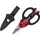 Heavy Duty Electricians Scissors with Built-in Crimper and Belt Clip