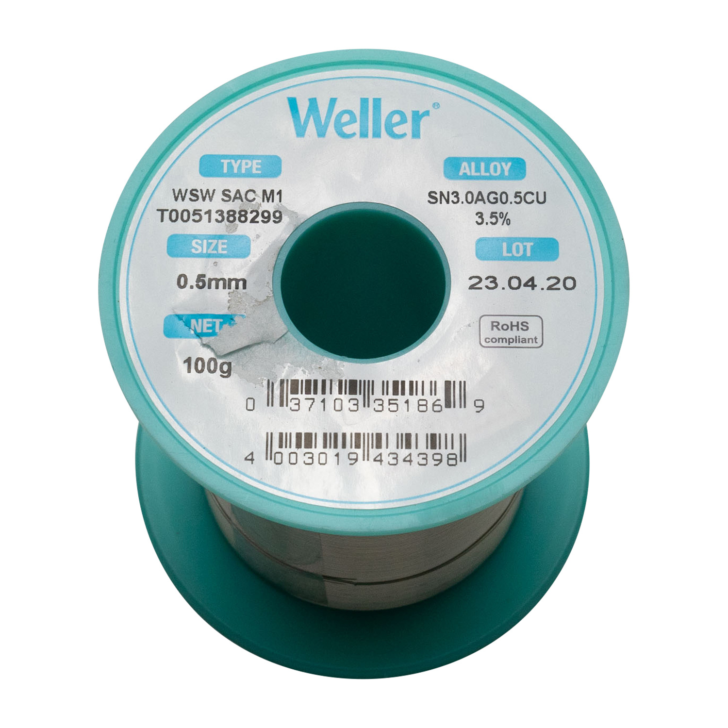 WE-WSWSAC100 Lötzinn | 0.5 mm | 100 g