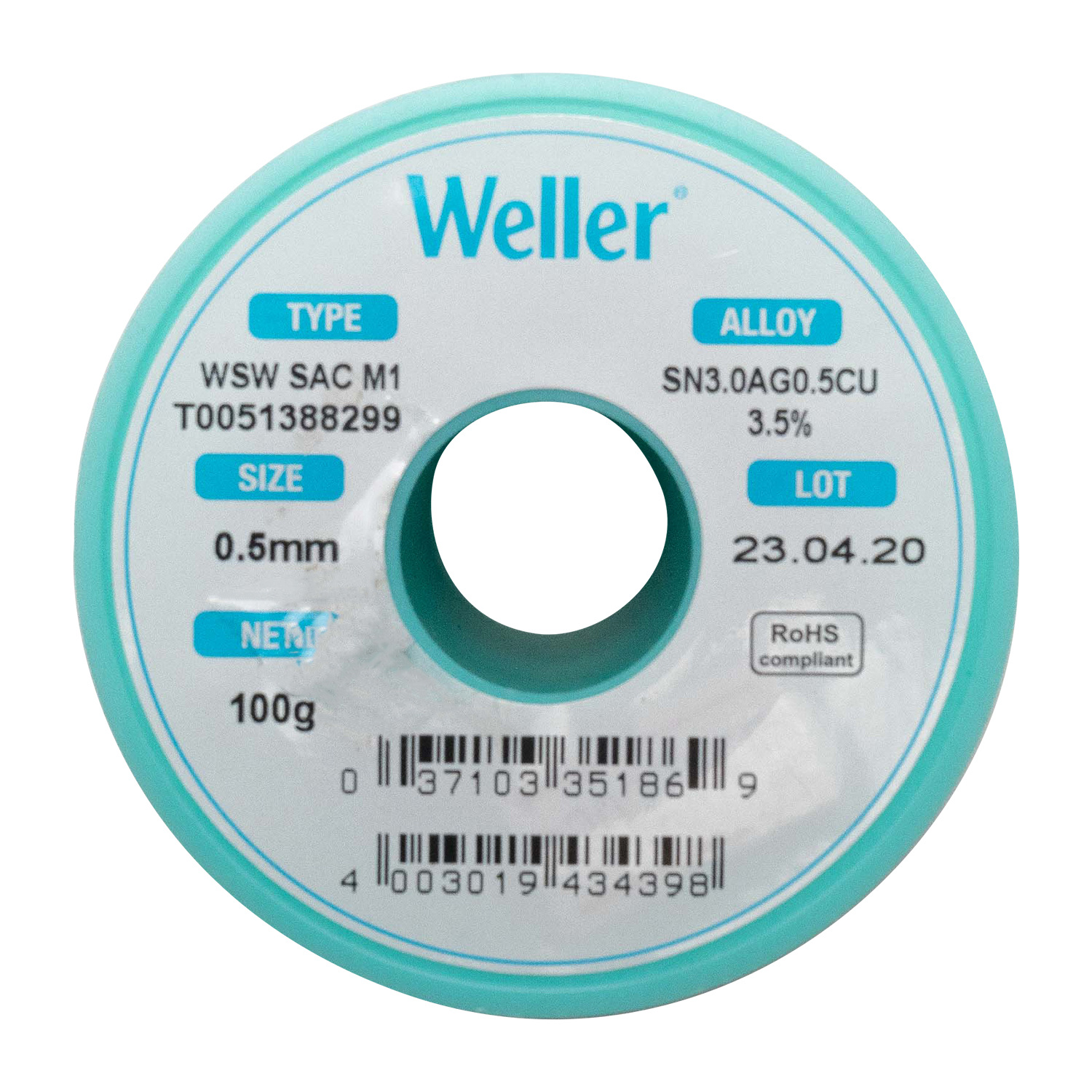 WE-WSWSAC100 Solder | 0.5 mm | 100 g