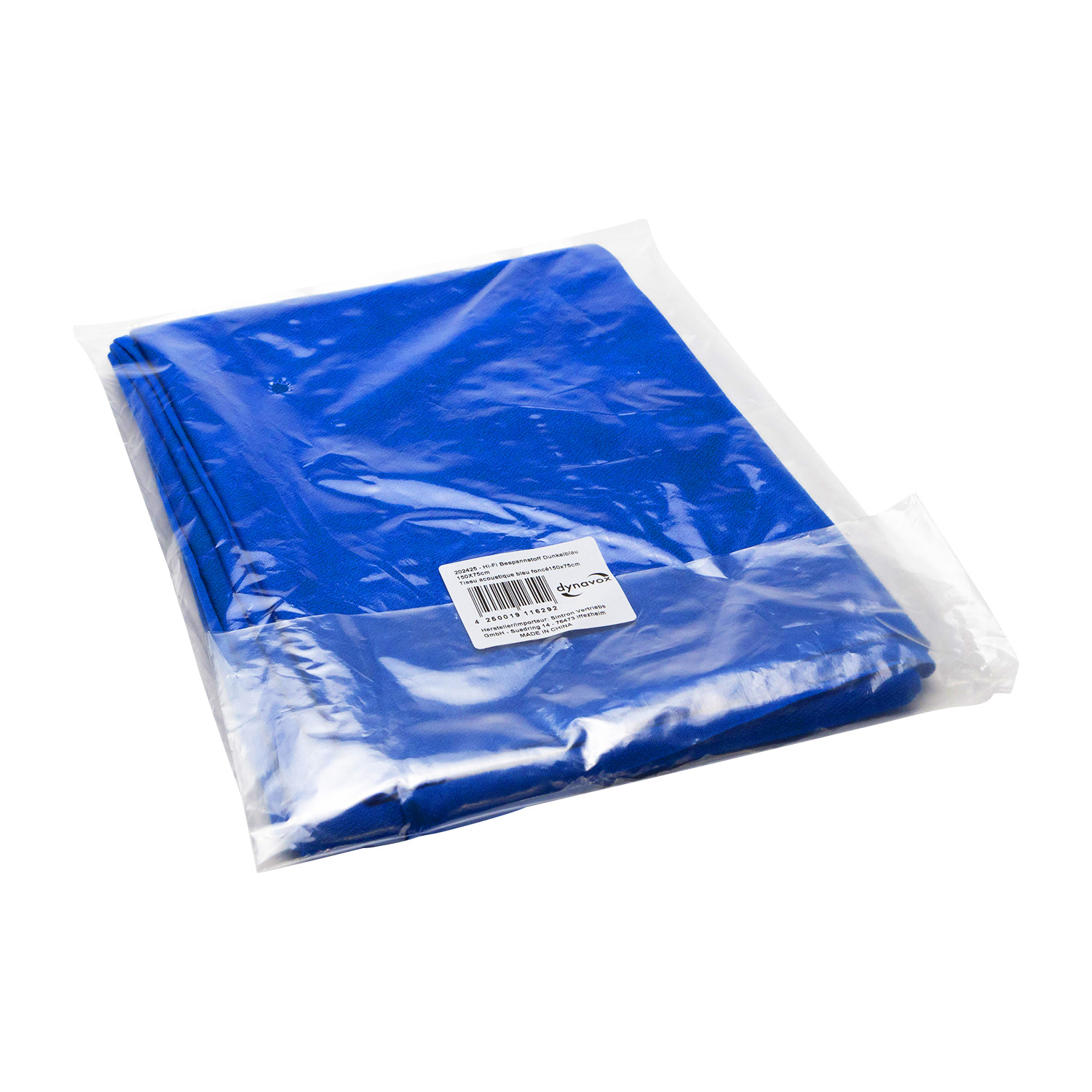 Dark Blue Speaker Cloth Nylon 75 x 150 cm