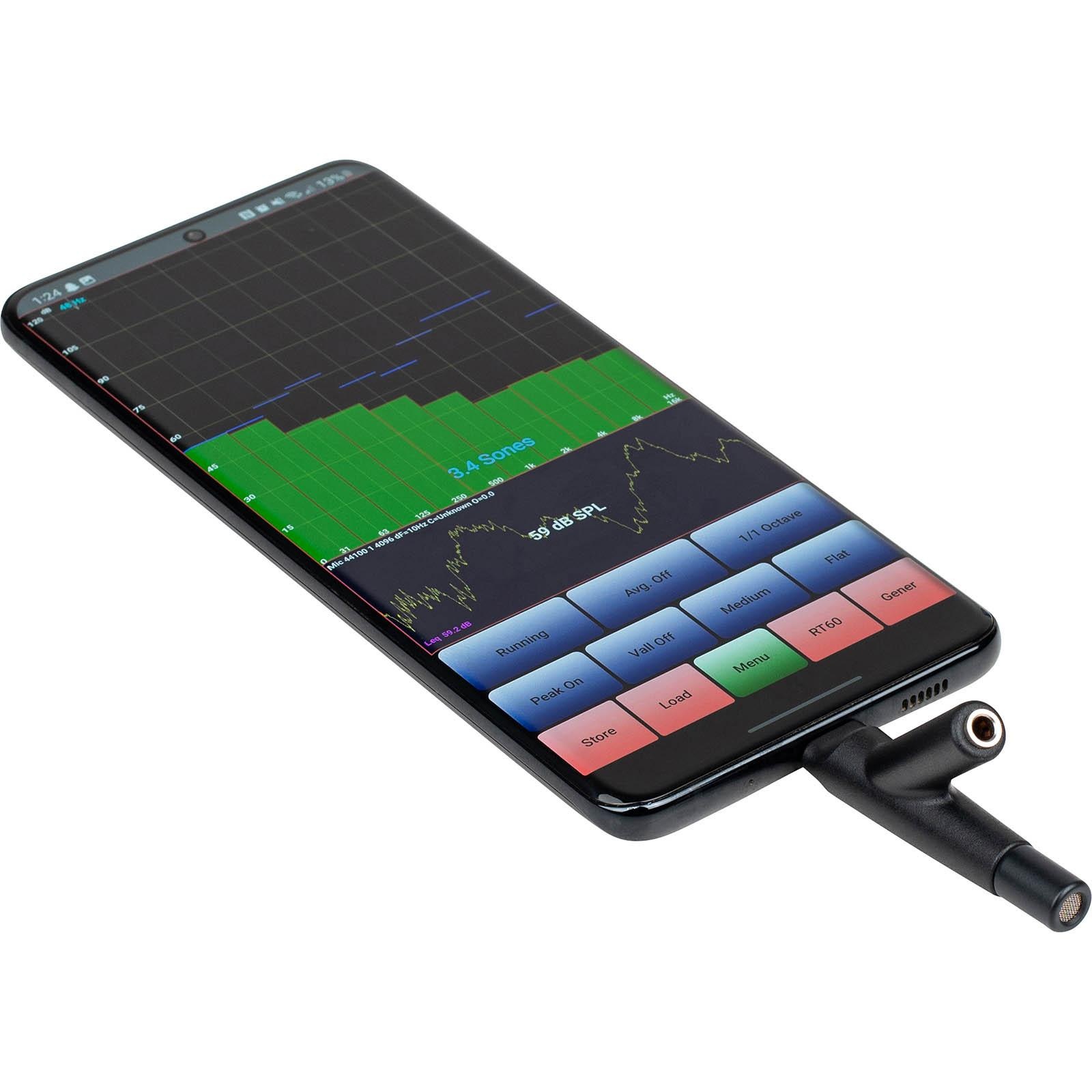 iMM-6C Calibrated USB-C Microfono di Misurazione for Apple/ Android