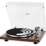 Belt Drive Turntable with USB, Bluetooth, Audio-Technica AT-VM95E Cartridge - Wood