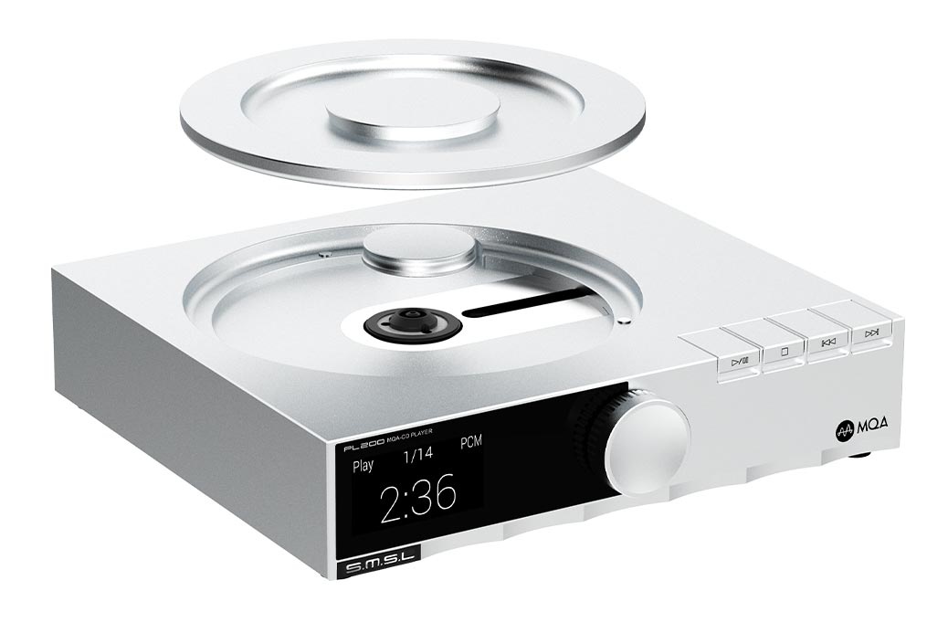 PL200 Hi-Res CD player Silver