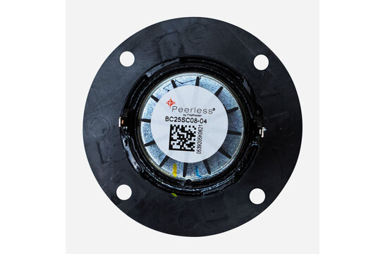 BC25SC08-04 1" Silk Dome Tweeter with Waveguide