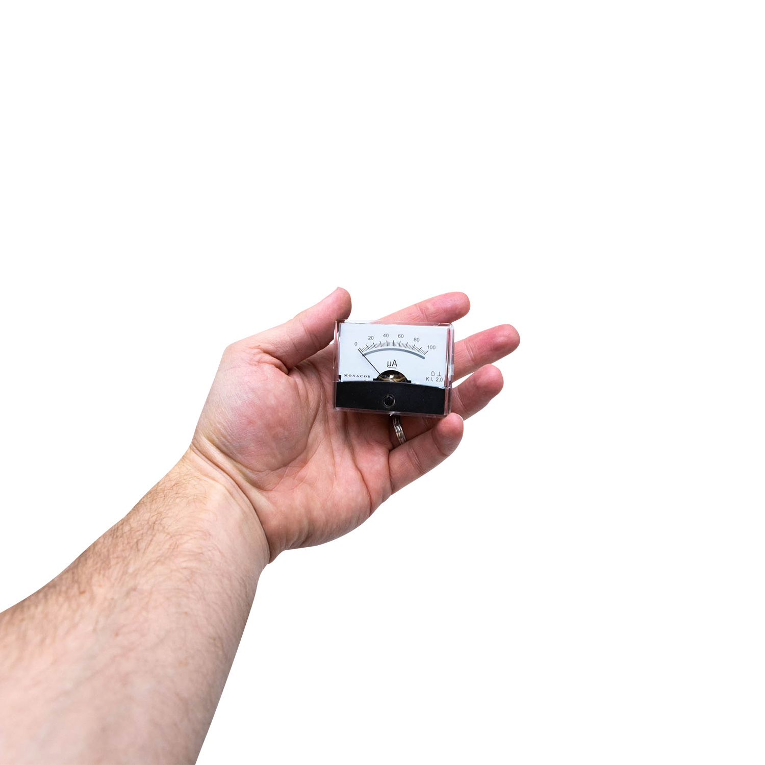 PM-2/100UA Panel Meter With VU Lettering