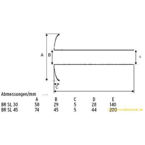 BR/SL/30 bassreflex port